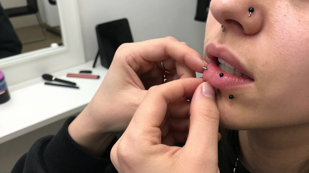 snakebite lip rings