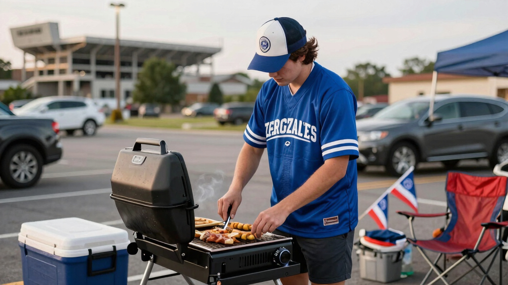 soccer fan tailgating gear