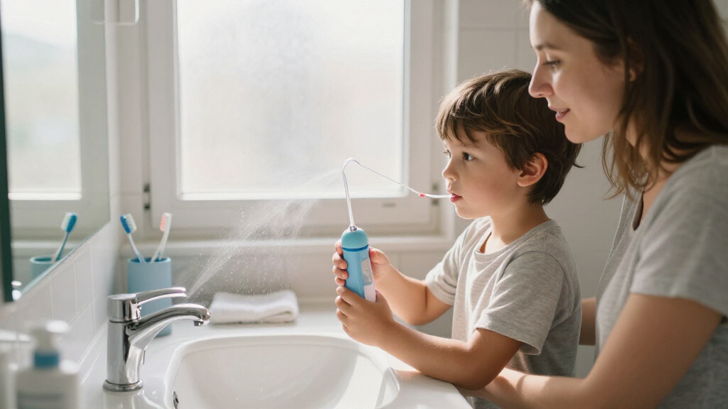 best water flossers for kids with orthodontic tips