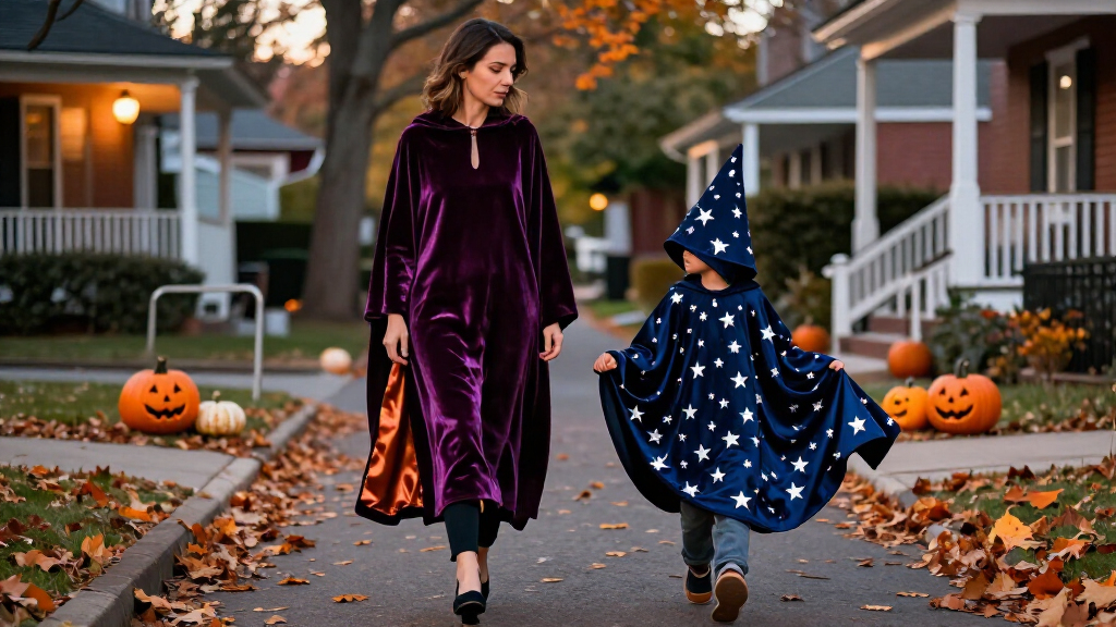 designer Halloween capes
