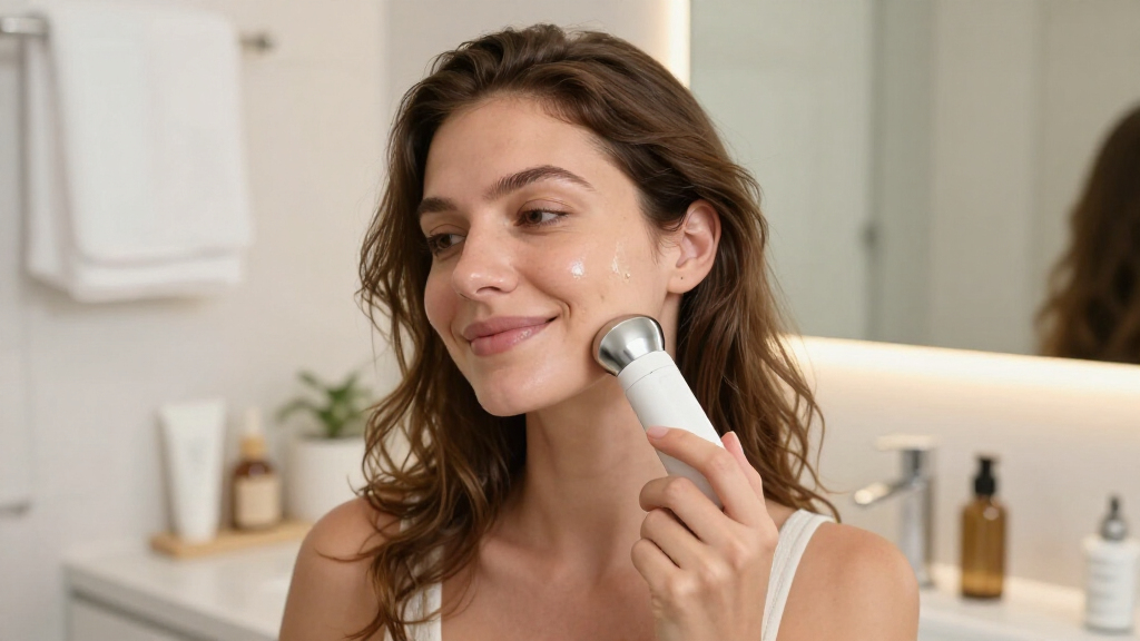 best microcurrent facial device for jawline definition