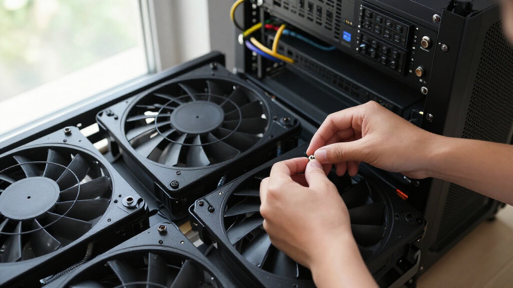 av rack cooling systems rack fans