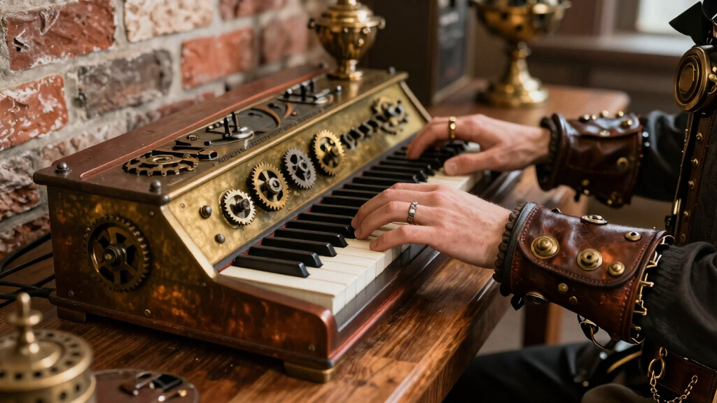 13 Best Steampunk Keyboards That Blend Vintage Style With Modern Functionality