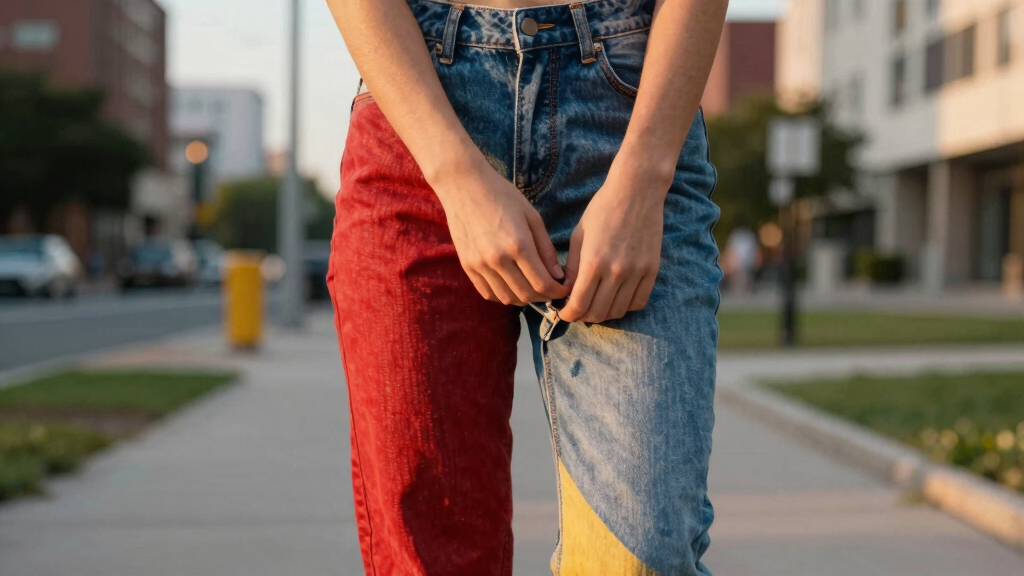 best colored denim jeans