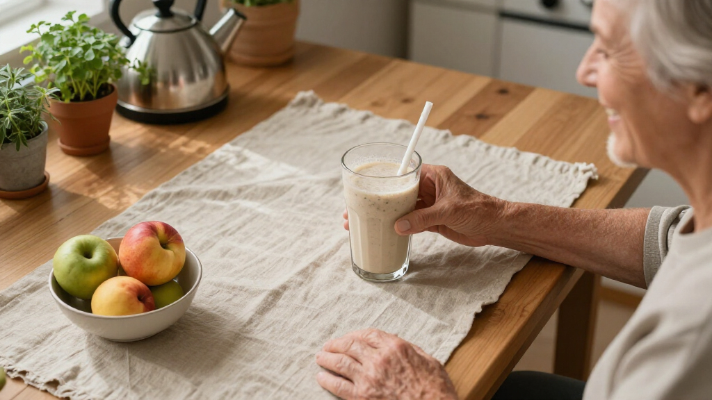 what is themeal replacement shake for elderly