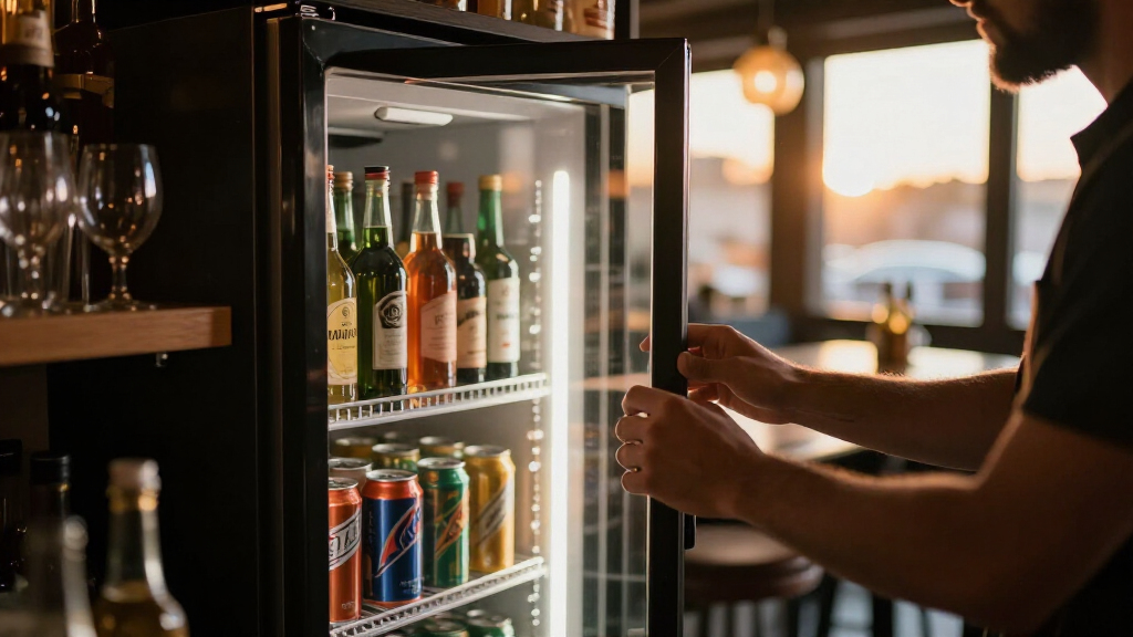 back bar cooler refrigerator