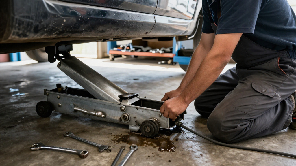 lowprofile aluminum floor jacks