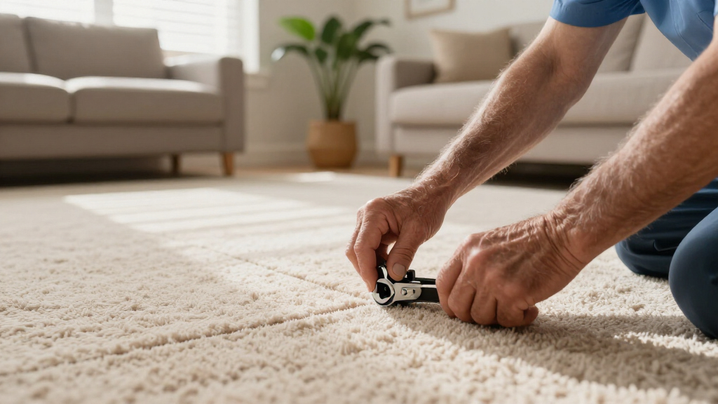 tension clamps carpet restoration