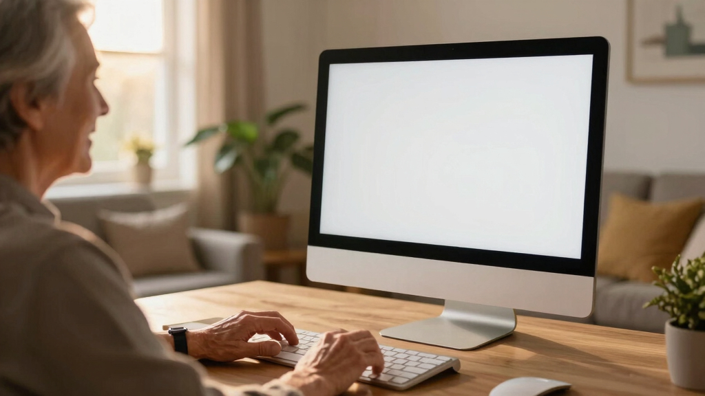 deskcomputer for elderly