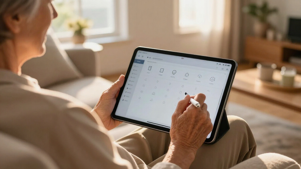 senior-friendly laptops and tablets