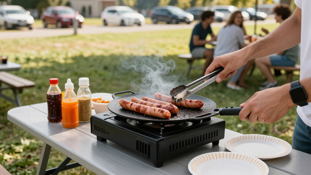 portable tailgating grills