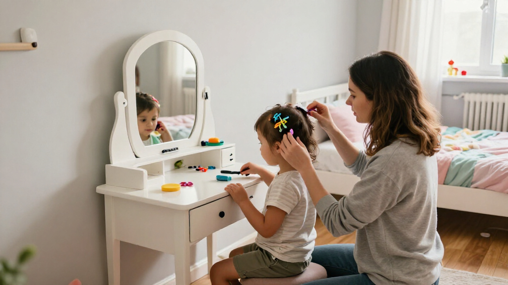 best kids vanity sets for small bedrooms