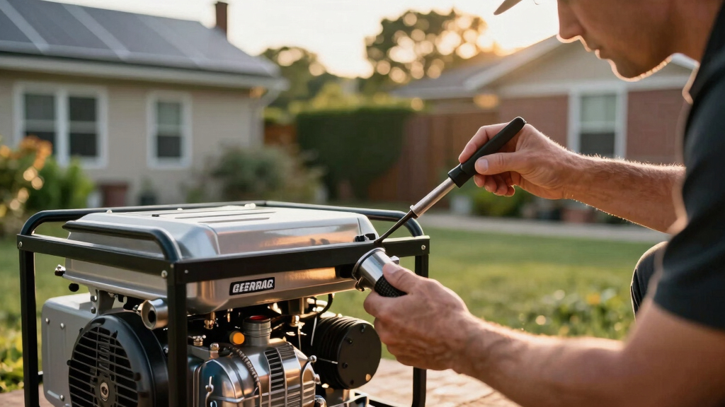 generac generator muffler
