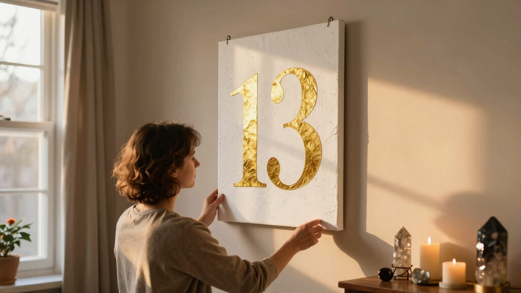 angel number wall art