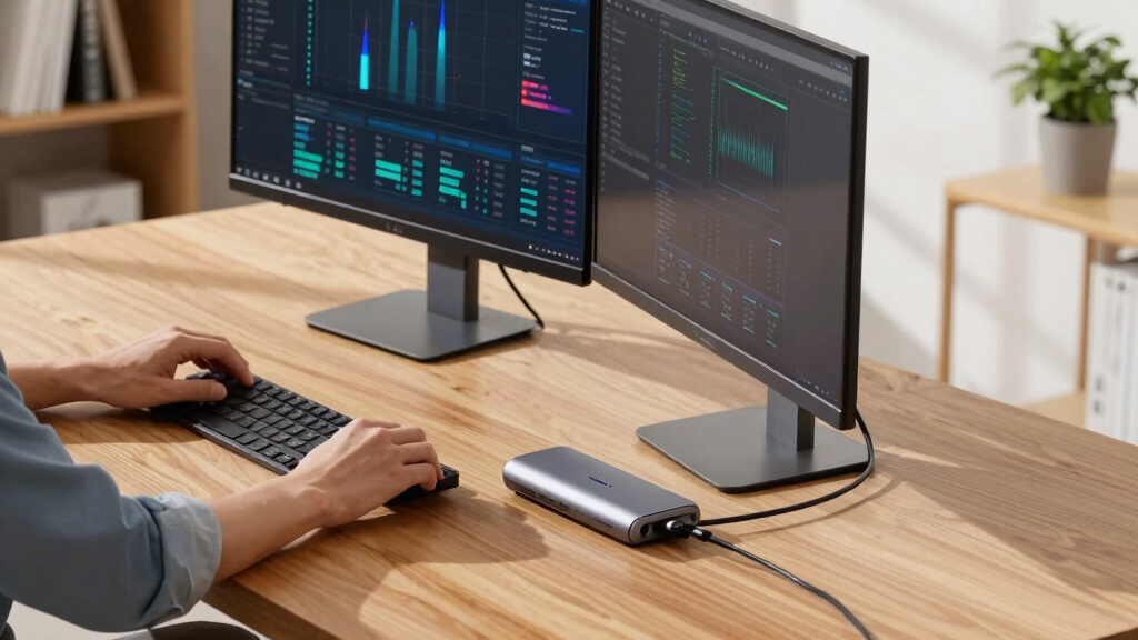 best thunderbolt docking station for dual monitors