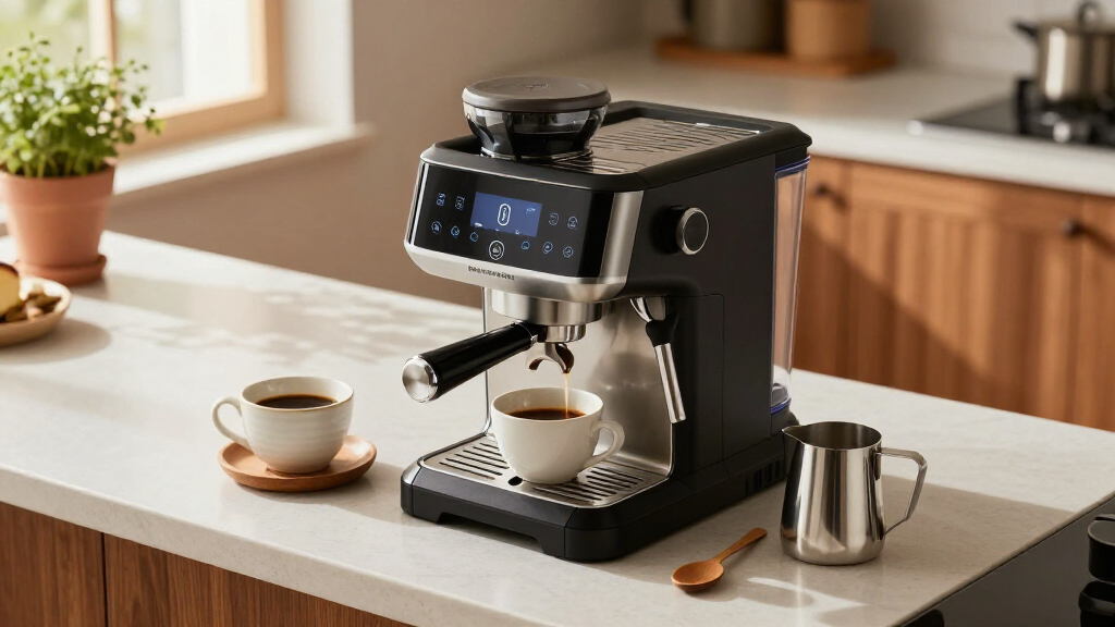 best flagship home espresso machine with touch display
