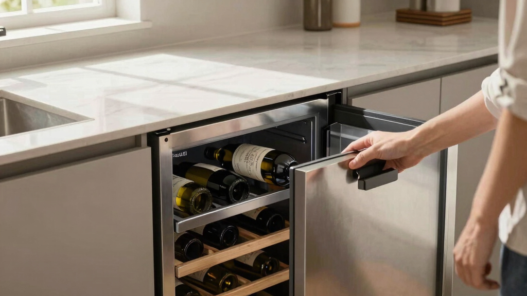 best wine fridges for small spaces