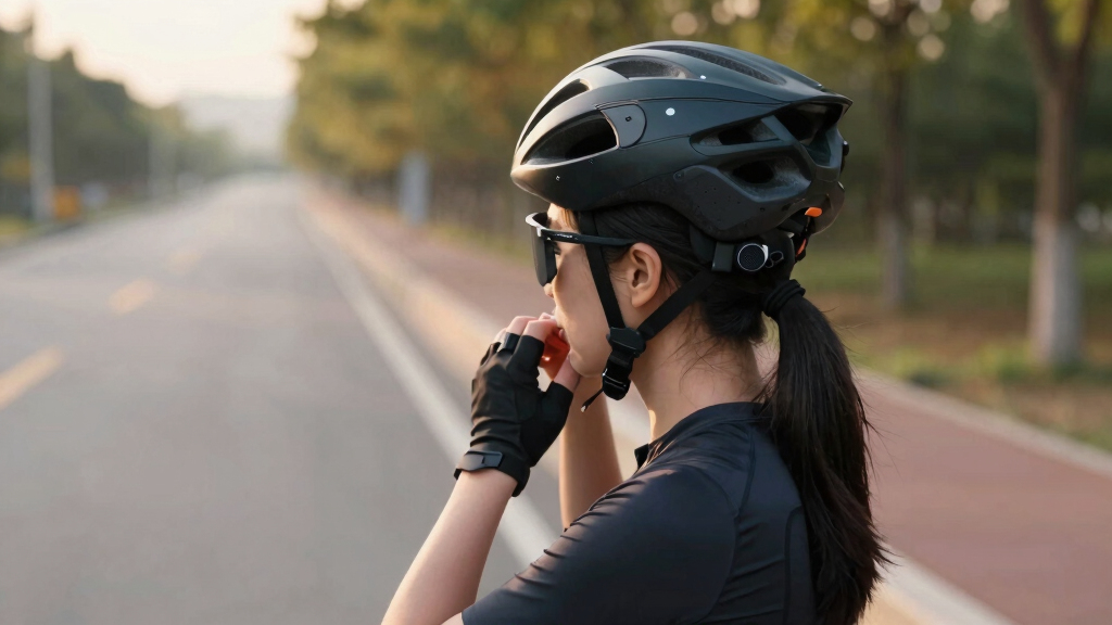 bicycle helmet with speakers