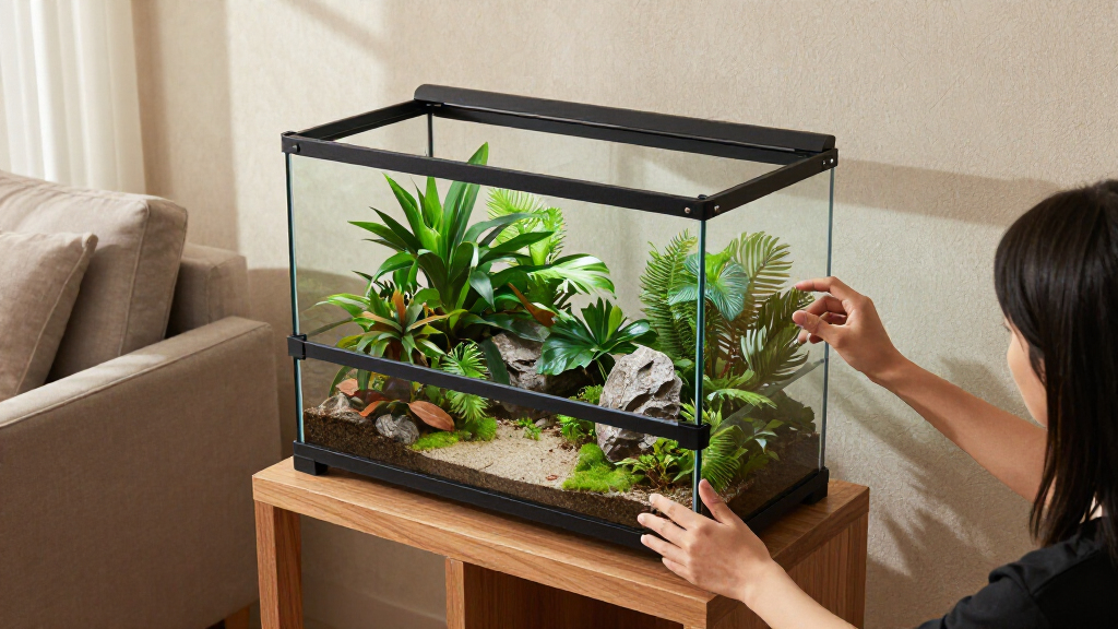 luxury reptile terrariums