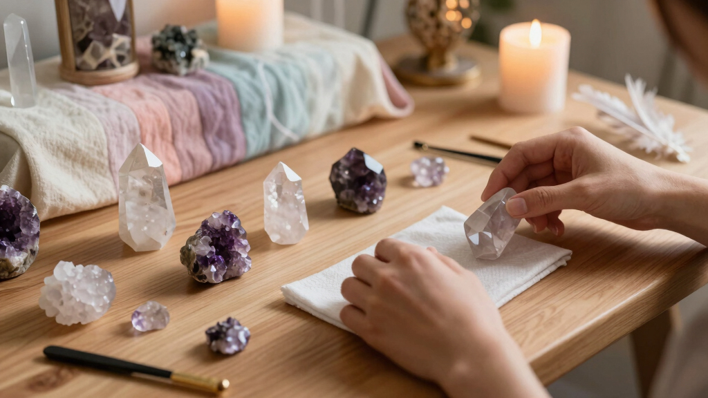 crystal energy healing sets
