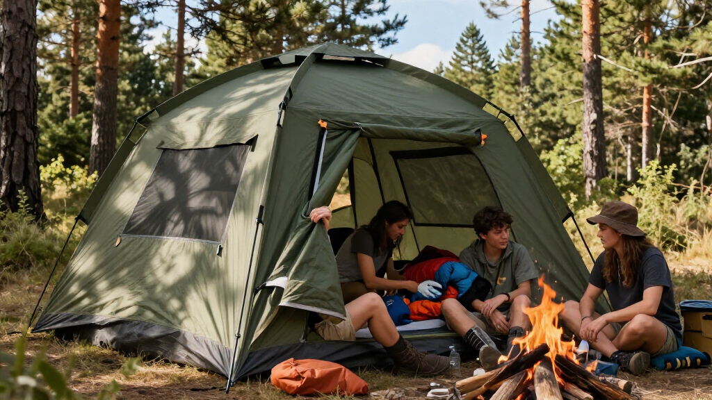 camping tents 4 person