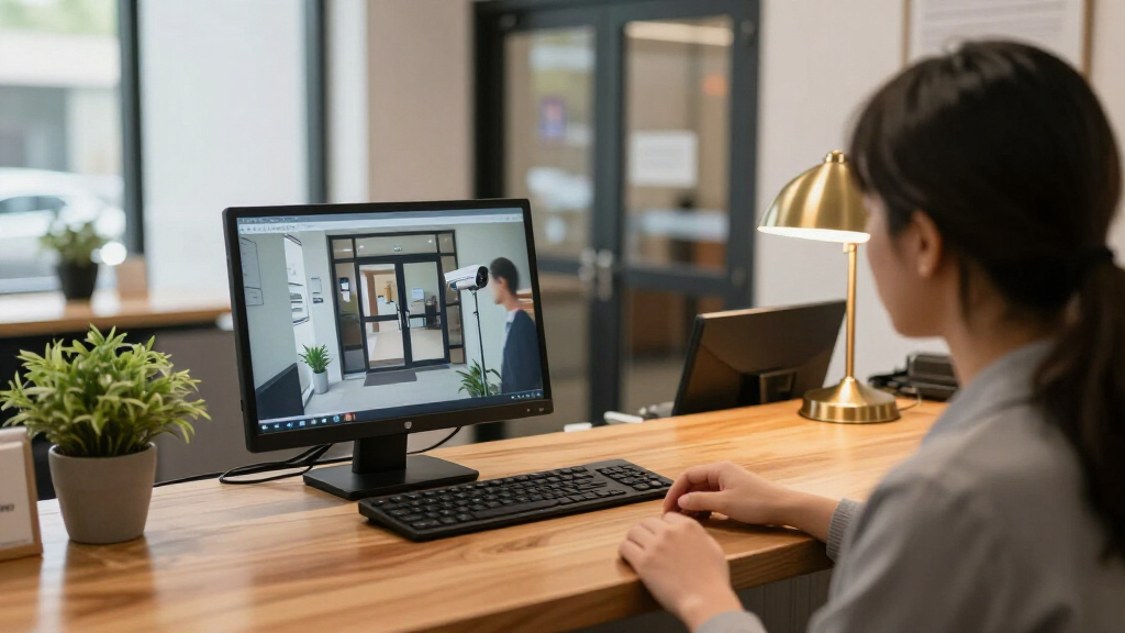 best business camera monitors for front desks