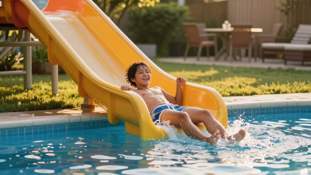 backyard water slides