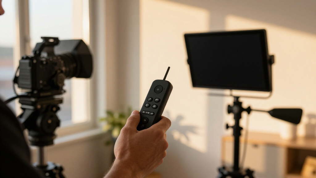 teleprompter remote controls