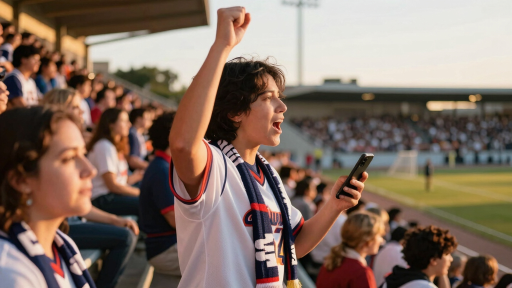 soccer fan apparel