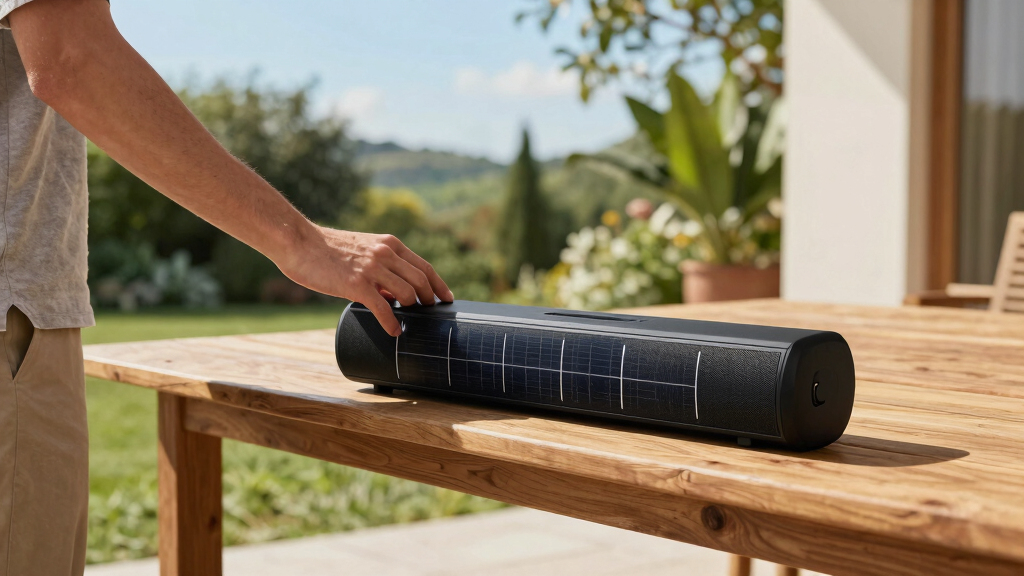 3 Best Solar-Powered Outdoor Soundbars in 2026