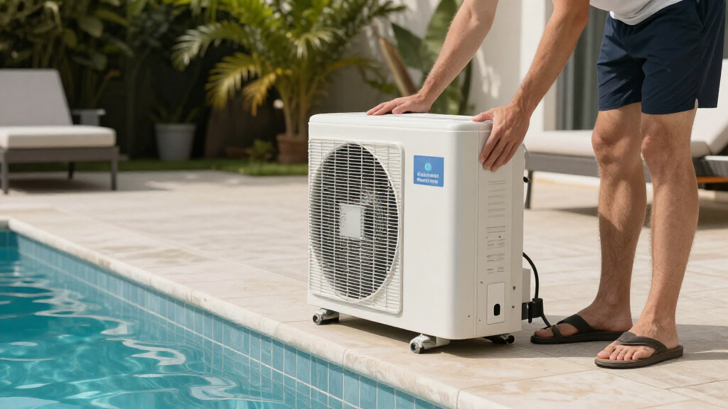 pool heat pump 140k btu