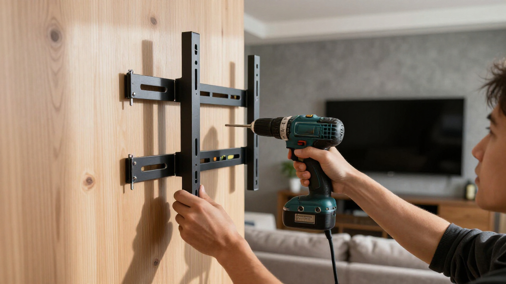 heavy duty fixed tv mounts for big tvs