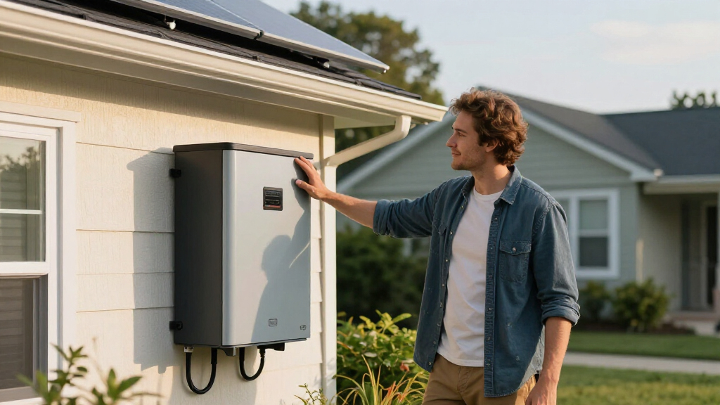 solar panel home battery systems