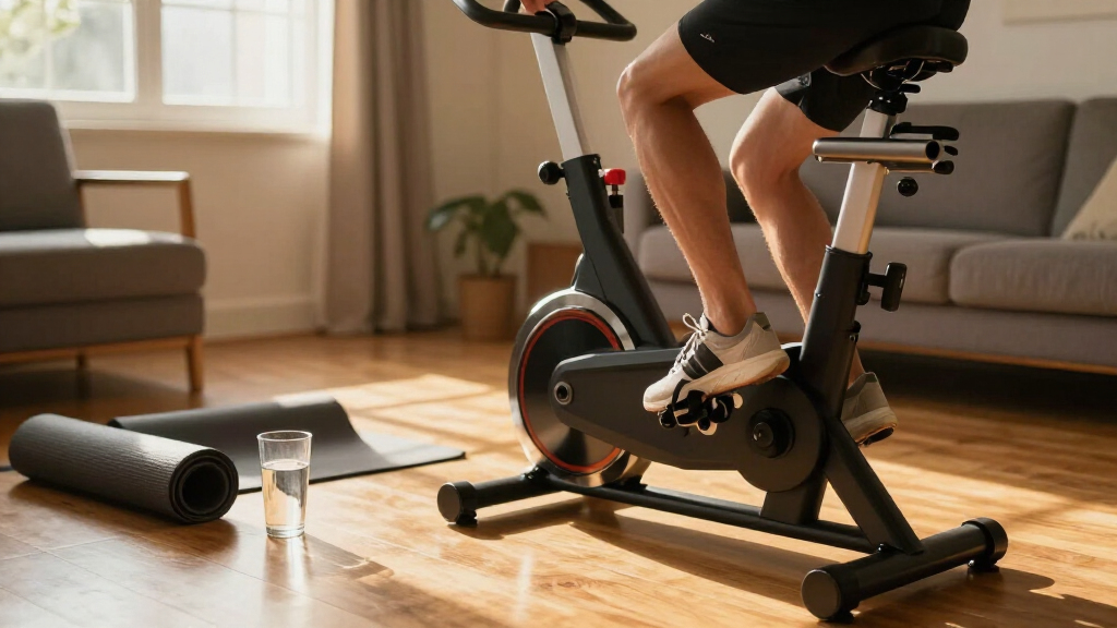 foldable exercise bikes for home
