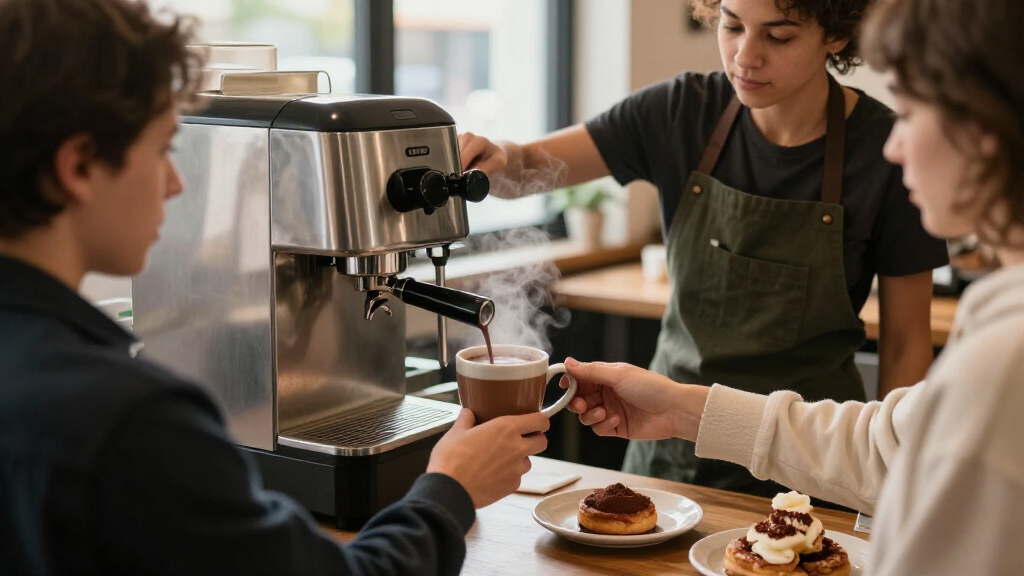 high ticket commercial hot chocolate machine