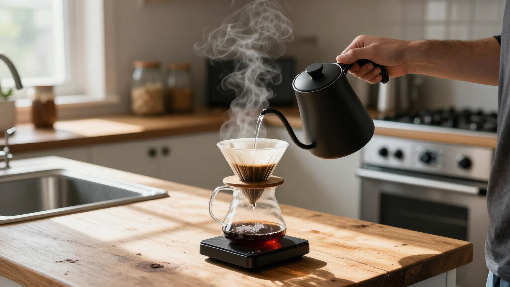 electric kettle variable temperature gooseneck