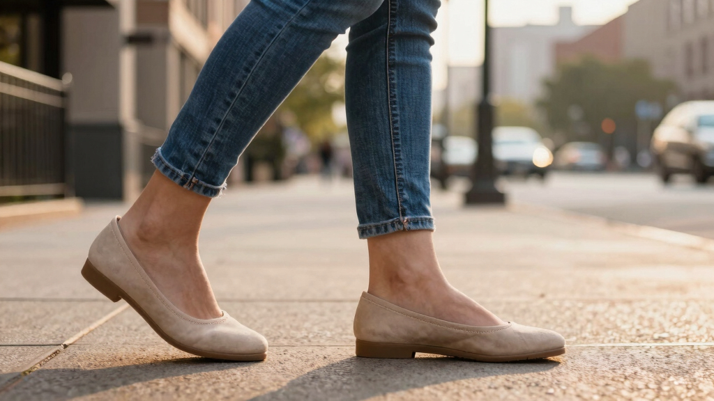 best flat shoes for jeans