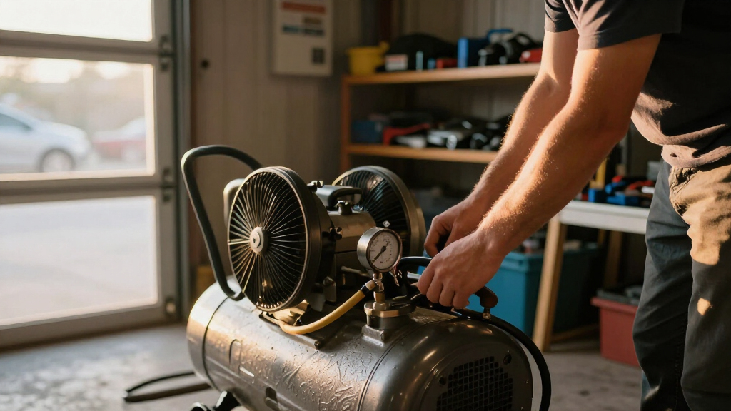 air compressor garage