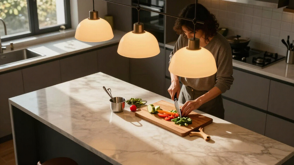 pendant light kitchen island set