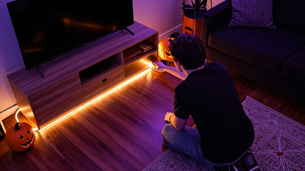 halloween led strip lights