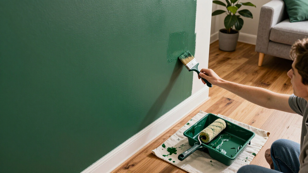 best deep green interior paints