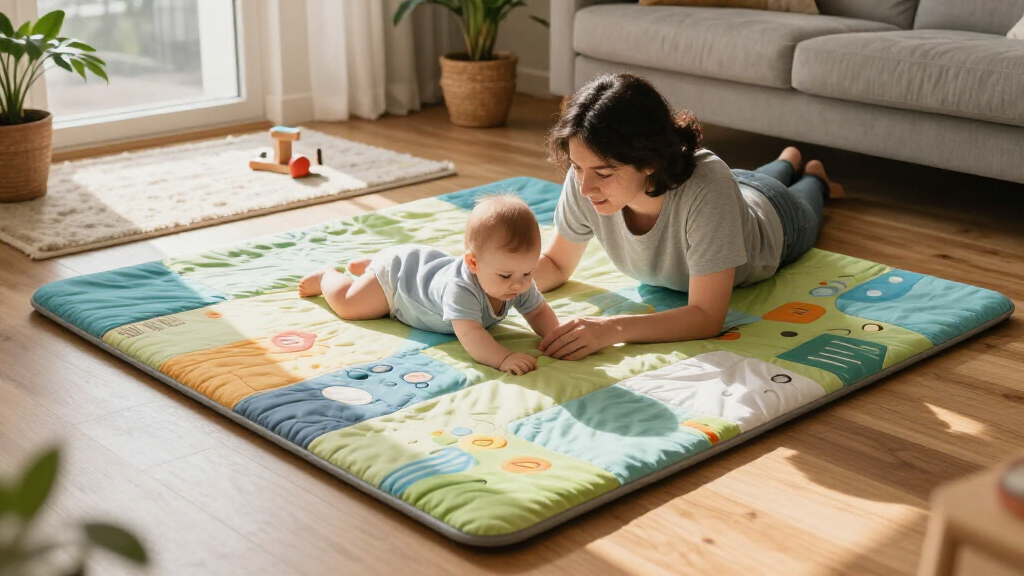 best nontoxic tummy time mats