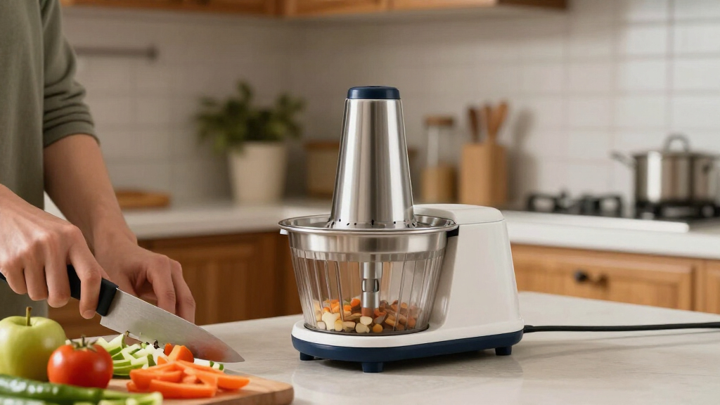 compact electric food choppers