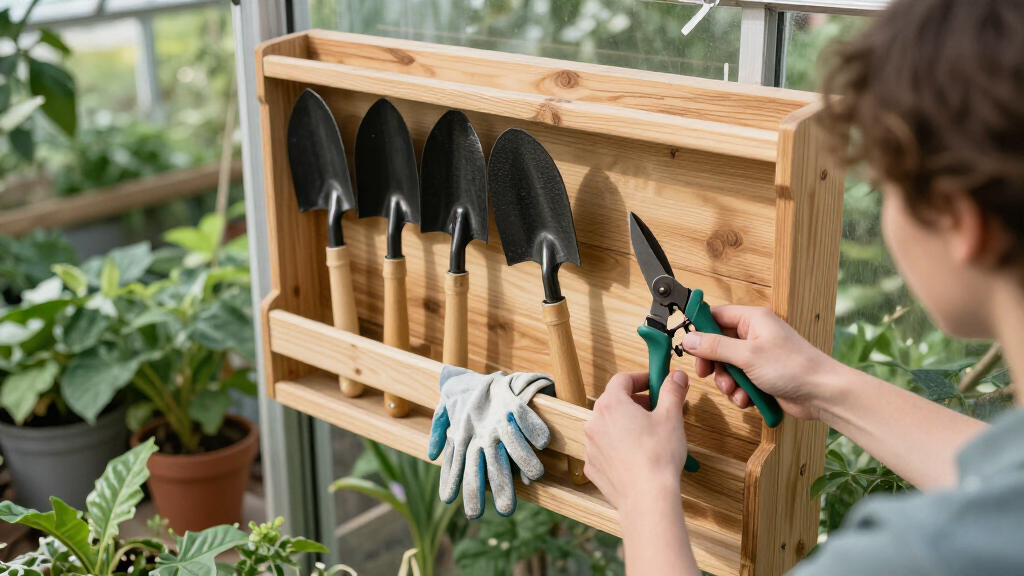garden tool storage organizers