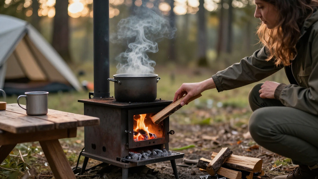 wood-burning camp stoves