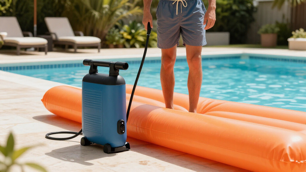 inflatable dock pumps high pressure