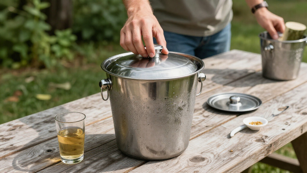insulated ice buckets