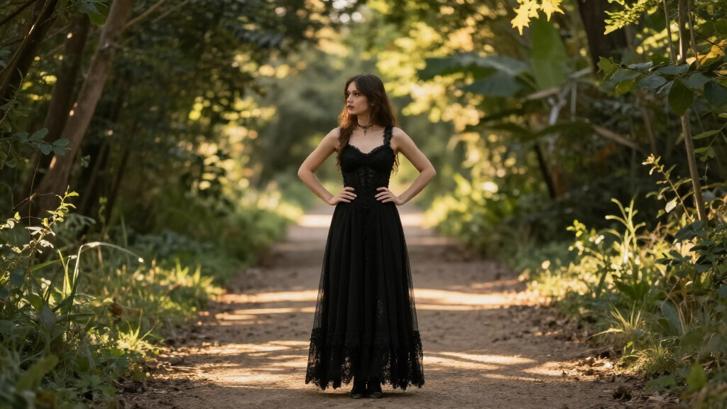 best gothic black lace dresses
