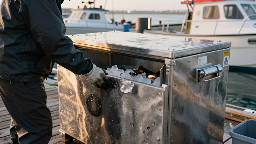 marine bait freezer