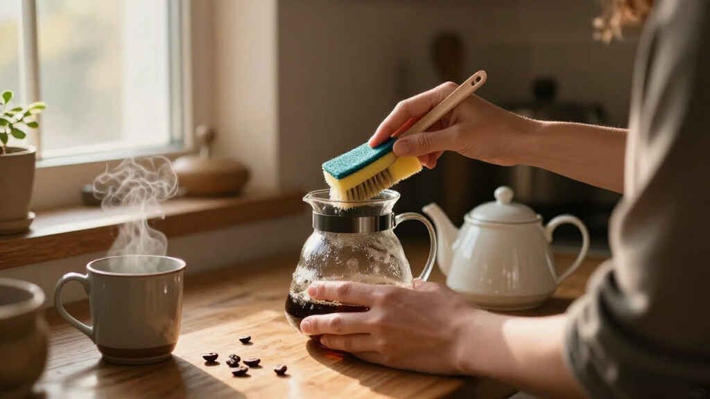 coffee and tea cleaning tools